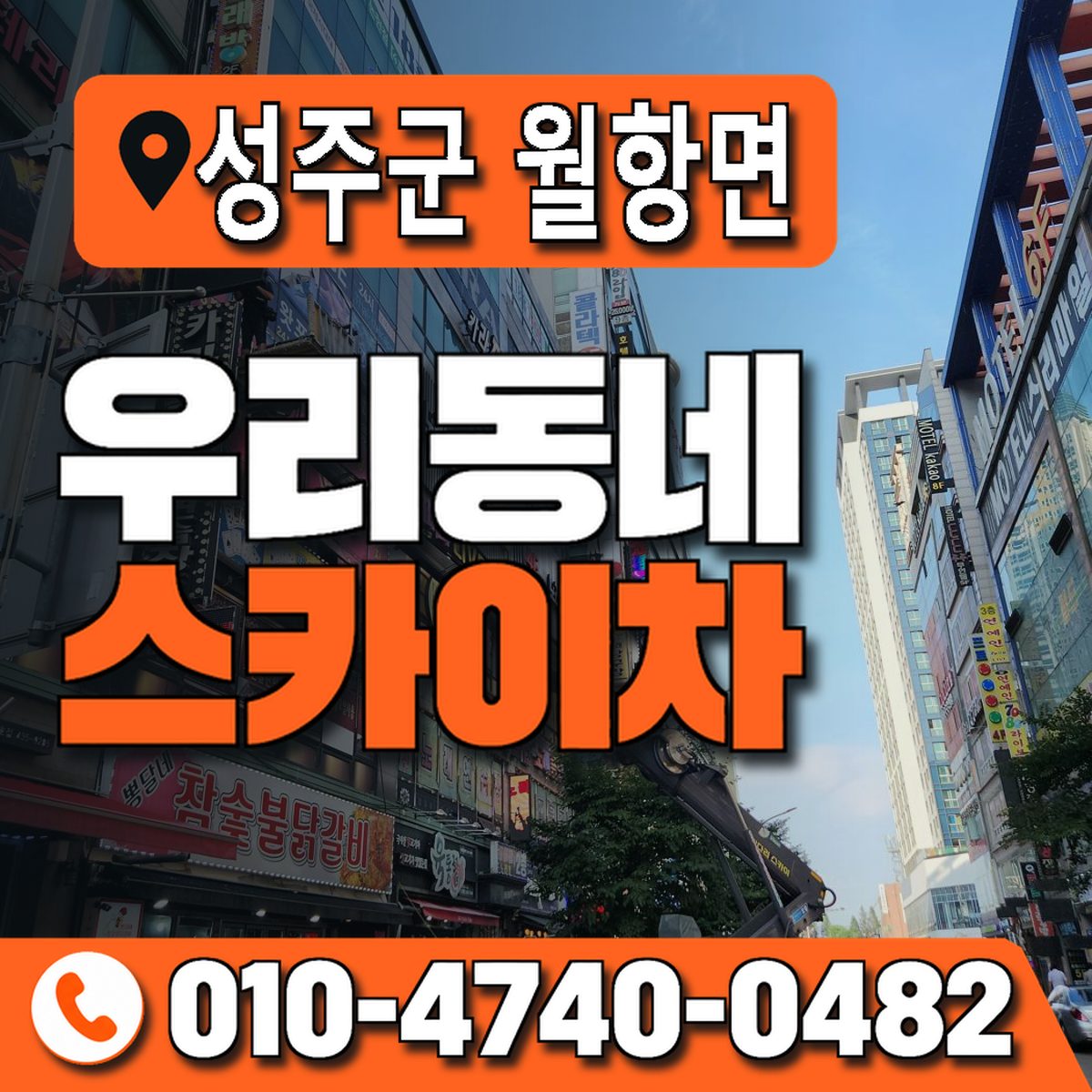 경상북도 성주군 월항면 우리동네 스카이차 010-4740-0482